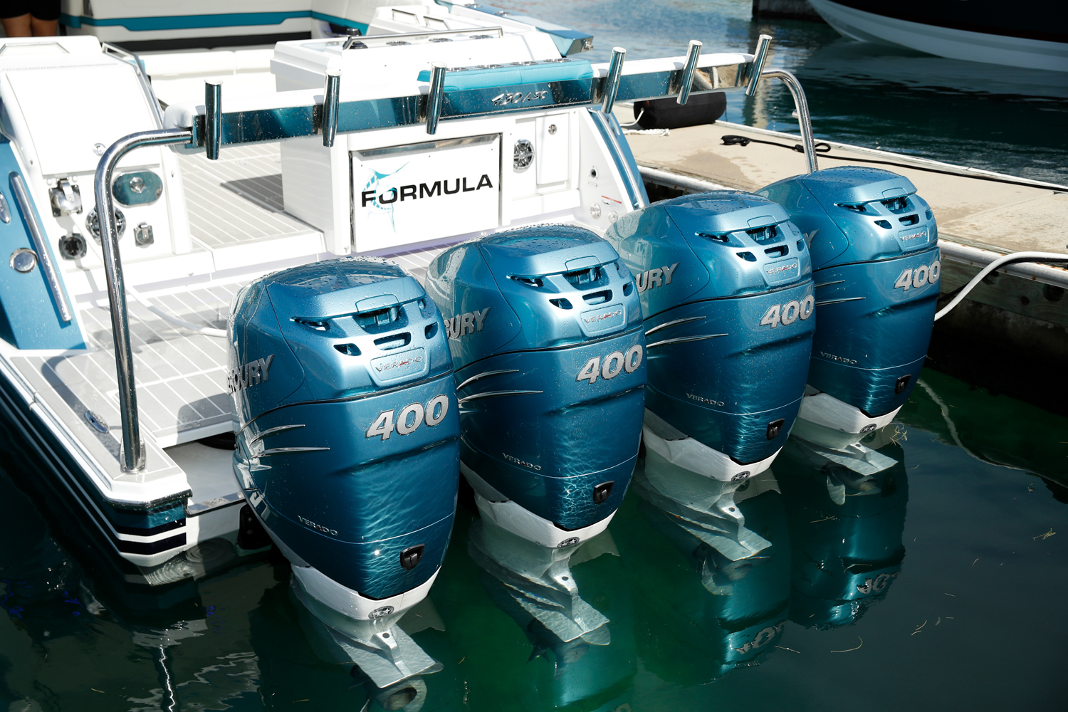 Formula Boat Quad Mercury Verado Motors